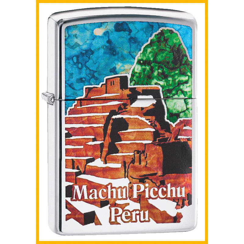 Machu Picchu Peru Zippo