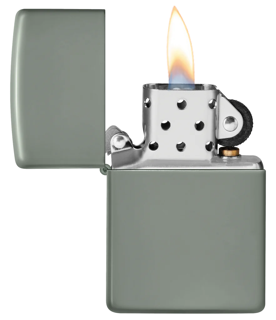 Matte Sage Green Zippo