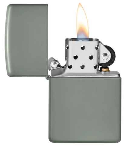 Matte Sage Green Zippo