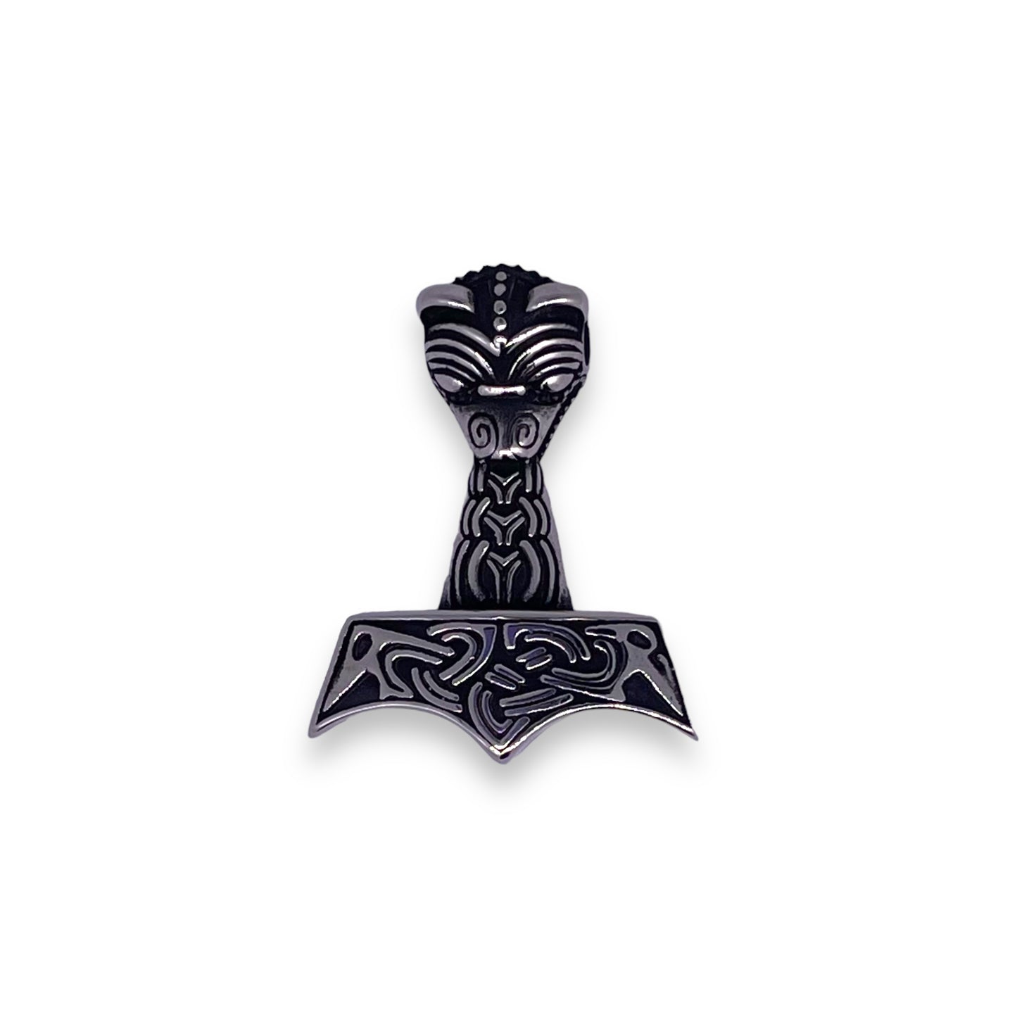 Mjöllnir Pendant in Surgical Stainless Steel