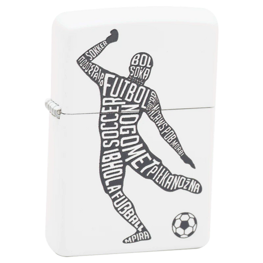 Multi Lingual Soccer Player Zippo