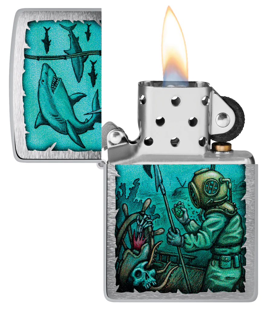 Nautical Underwater Zippo