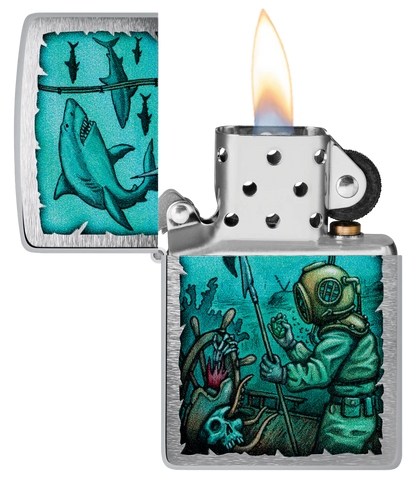 Nautical Underwater Zippo