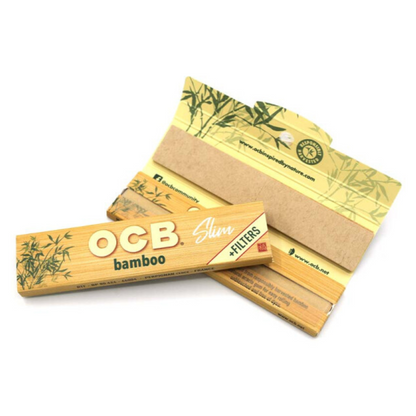 OCB Bamboo Slim Rolling Papers with Filters [RP0039]