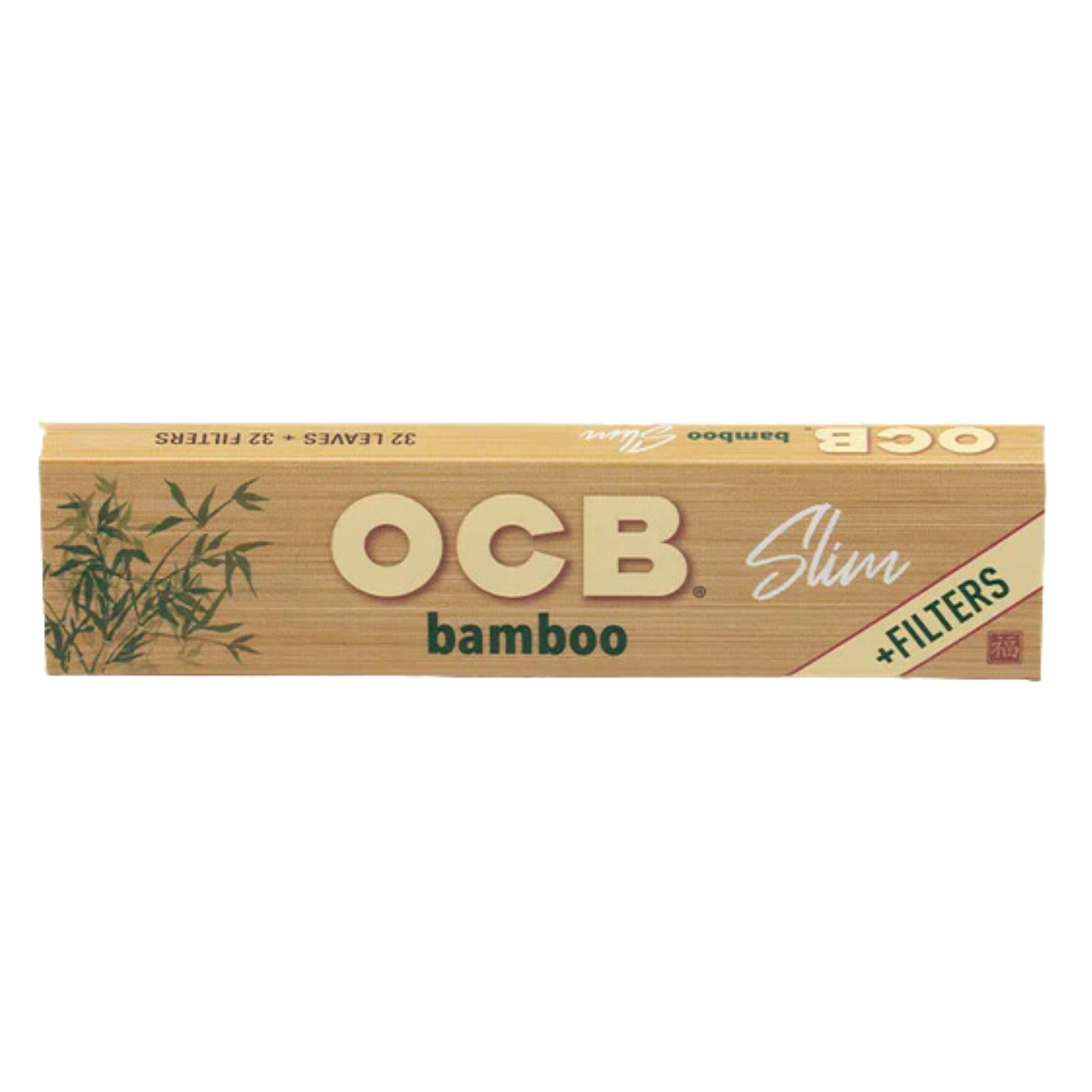 OCB Bamboo Slim Rolling Papers with Filters [RP0039]