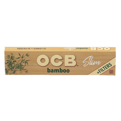OCB Bamboo Slim Rolling Papers with Filters [RP0039]