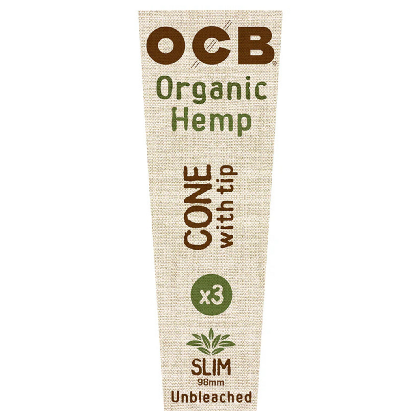 OCB Organic Hemp Slim Cones