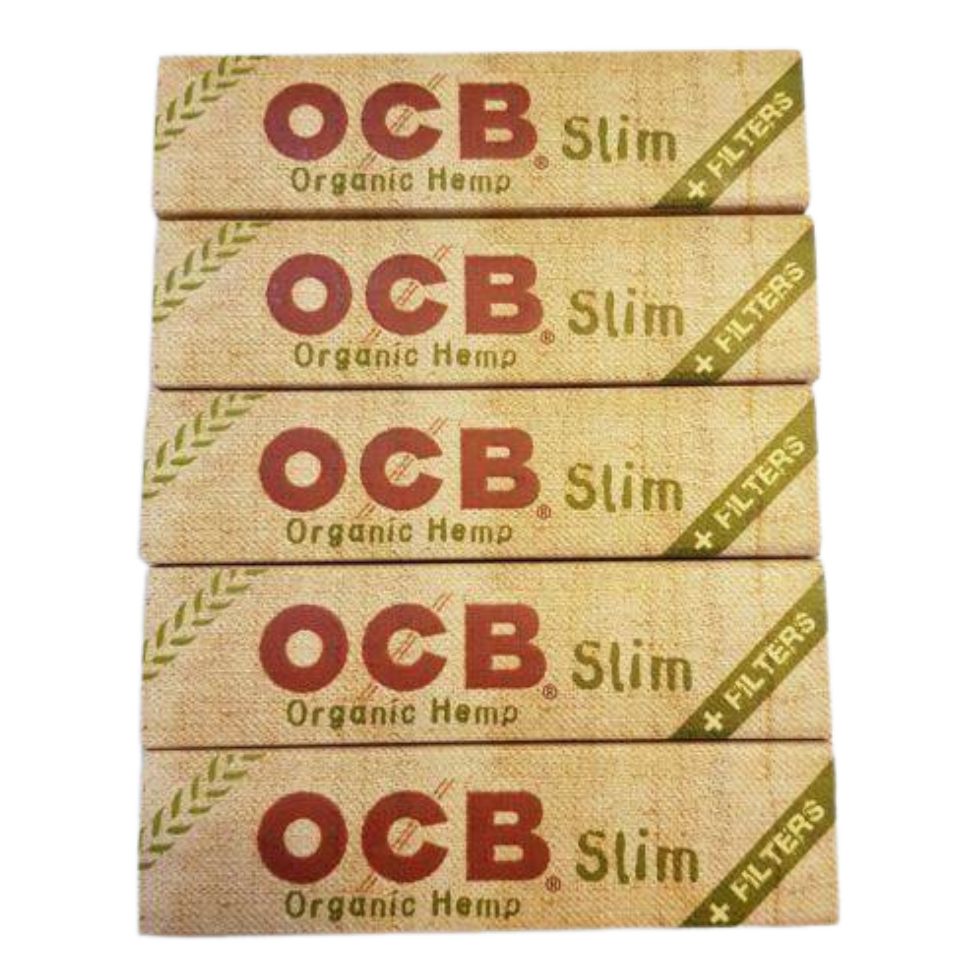 OCB Organic Hemp Slim Rolling Papers with Filters