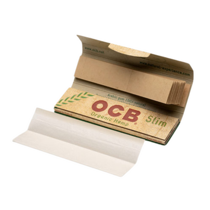 OCB Organic Hemp Slim Rolling Papers with Filters