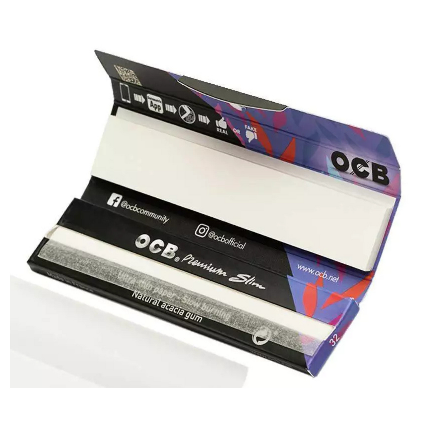 OCB Premium Slim Rolling Papers with Filters
