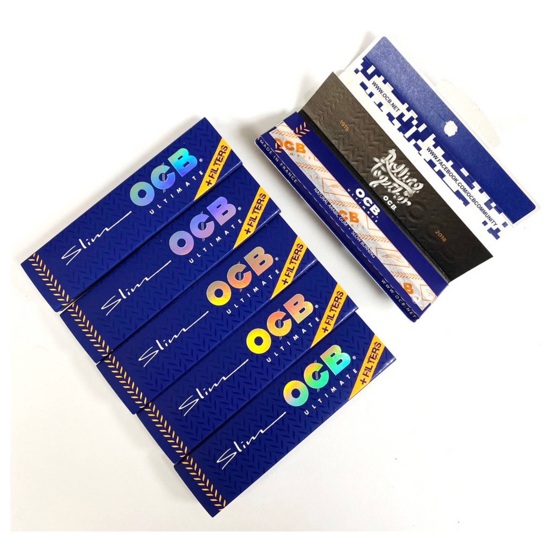 OCB Ultimate Slim Rolling Papers with Filters