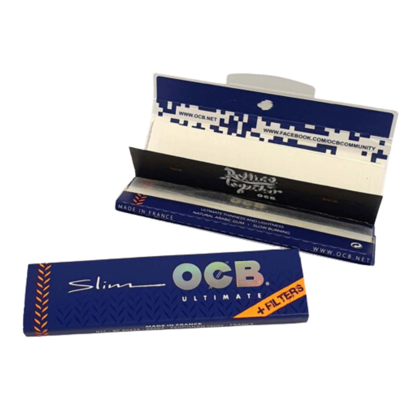 OCB Ultimate Slim Rolling Papers with Filters