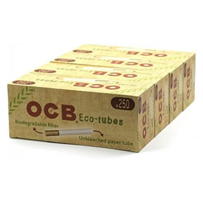 OCB Unbleached Biodegradable Filter Eco Tubes Paper Tubes