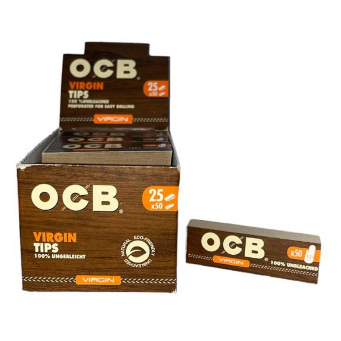 OCB Unbleached Filter Tips