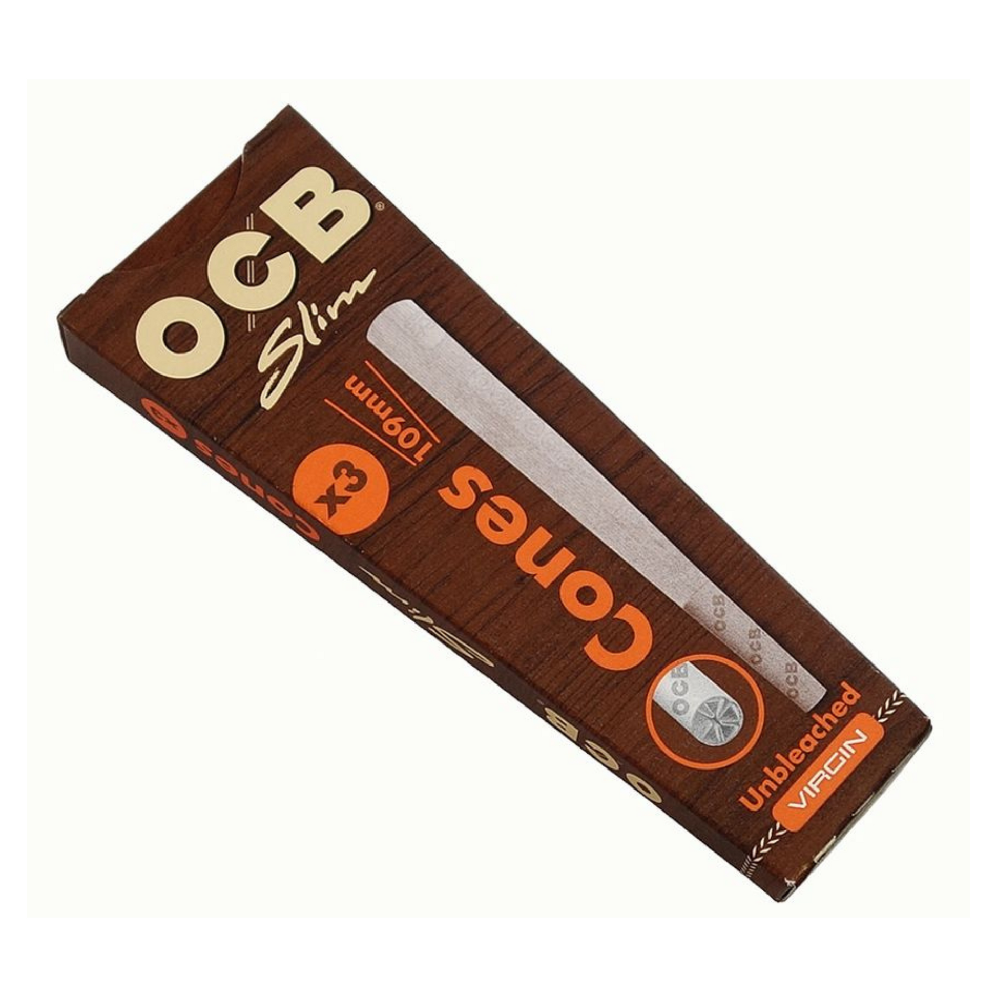 OCB Unbleached Slim Cones