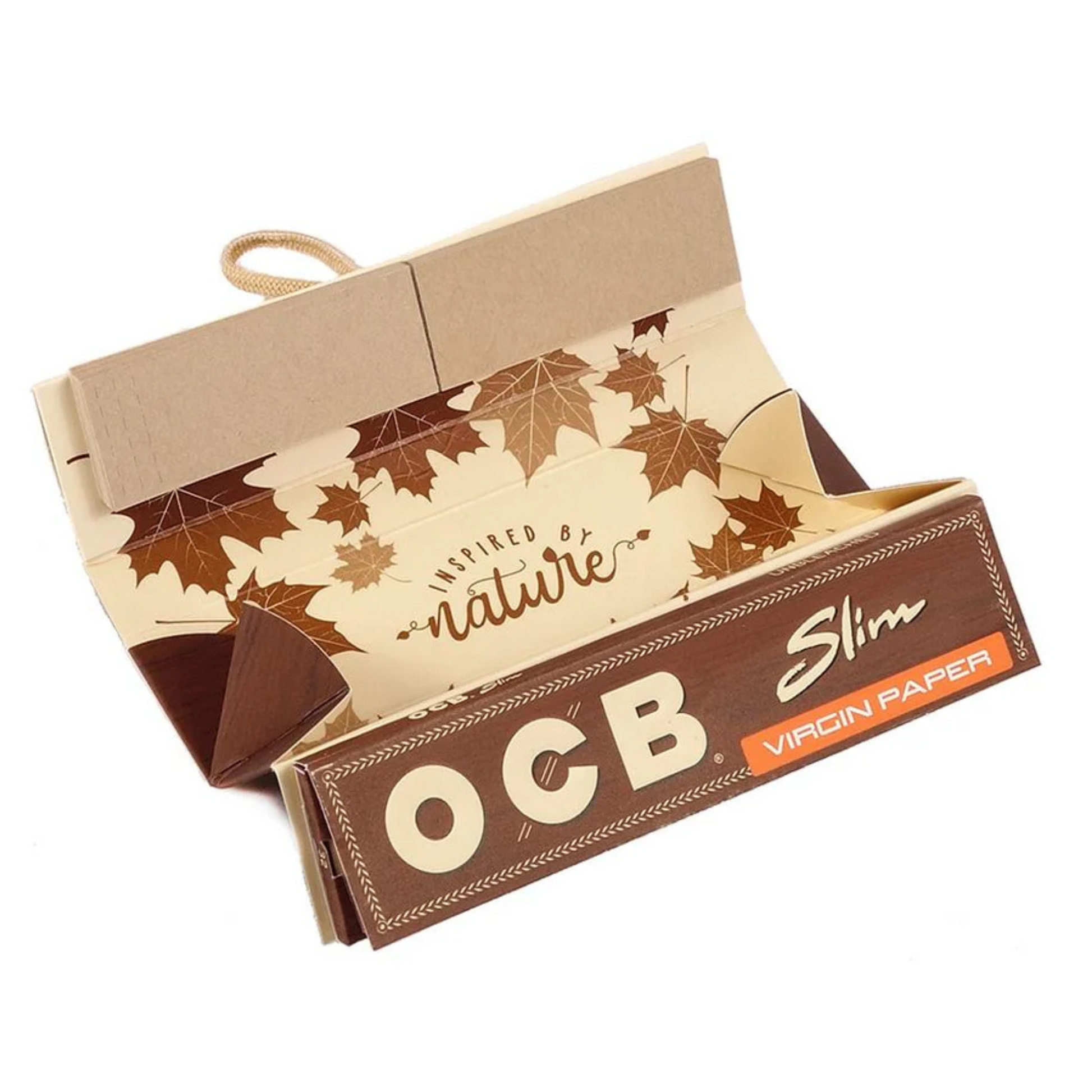 OCB Unbleached Slim Roll Kit