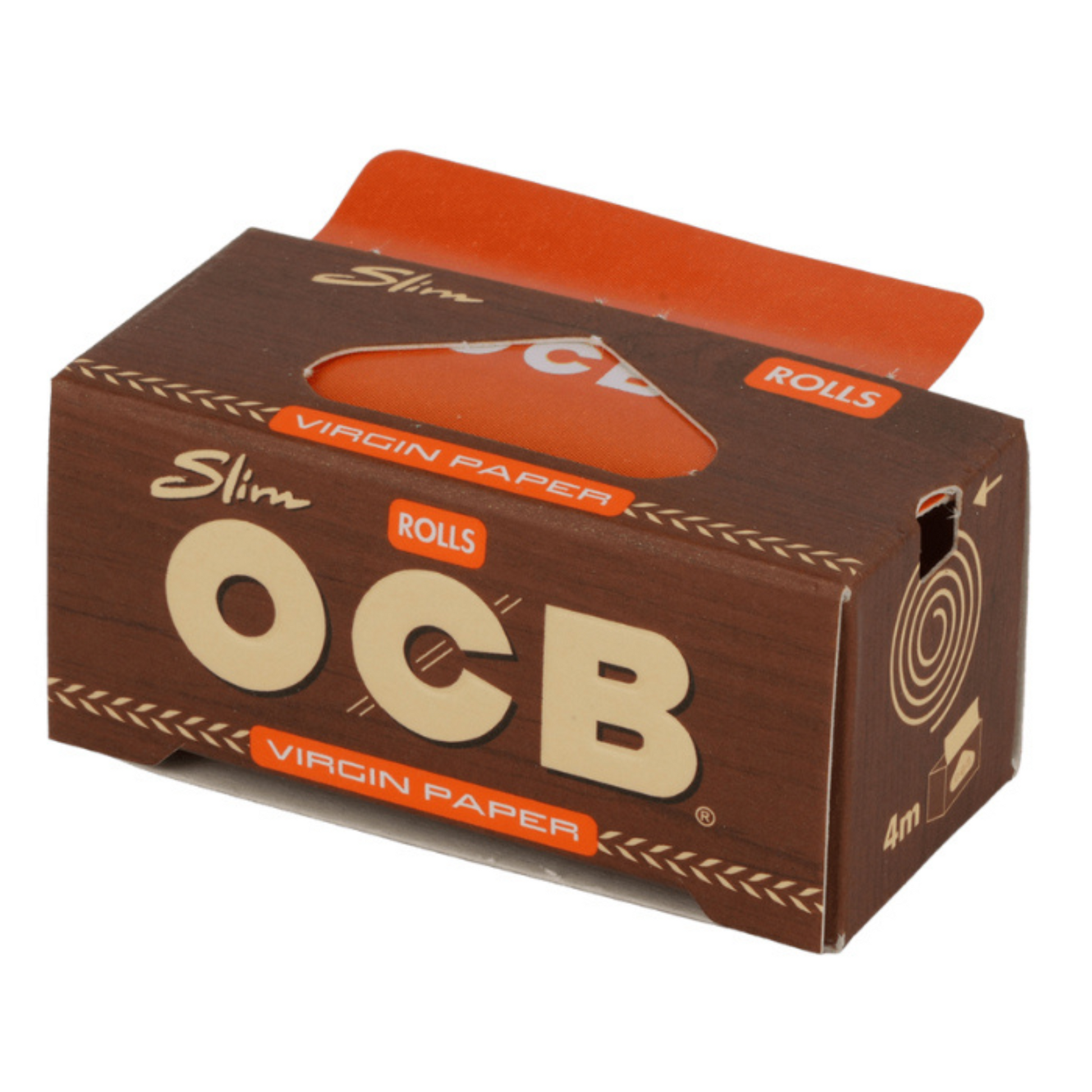 OCB Unbleached Slim Rolls Rolling Paper