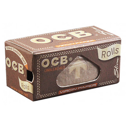 OCB Unbleached Slim Rolls Rolling Paper