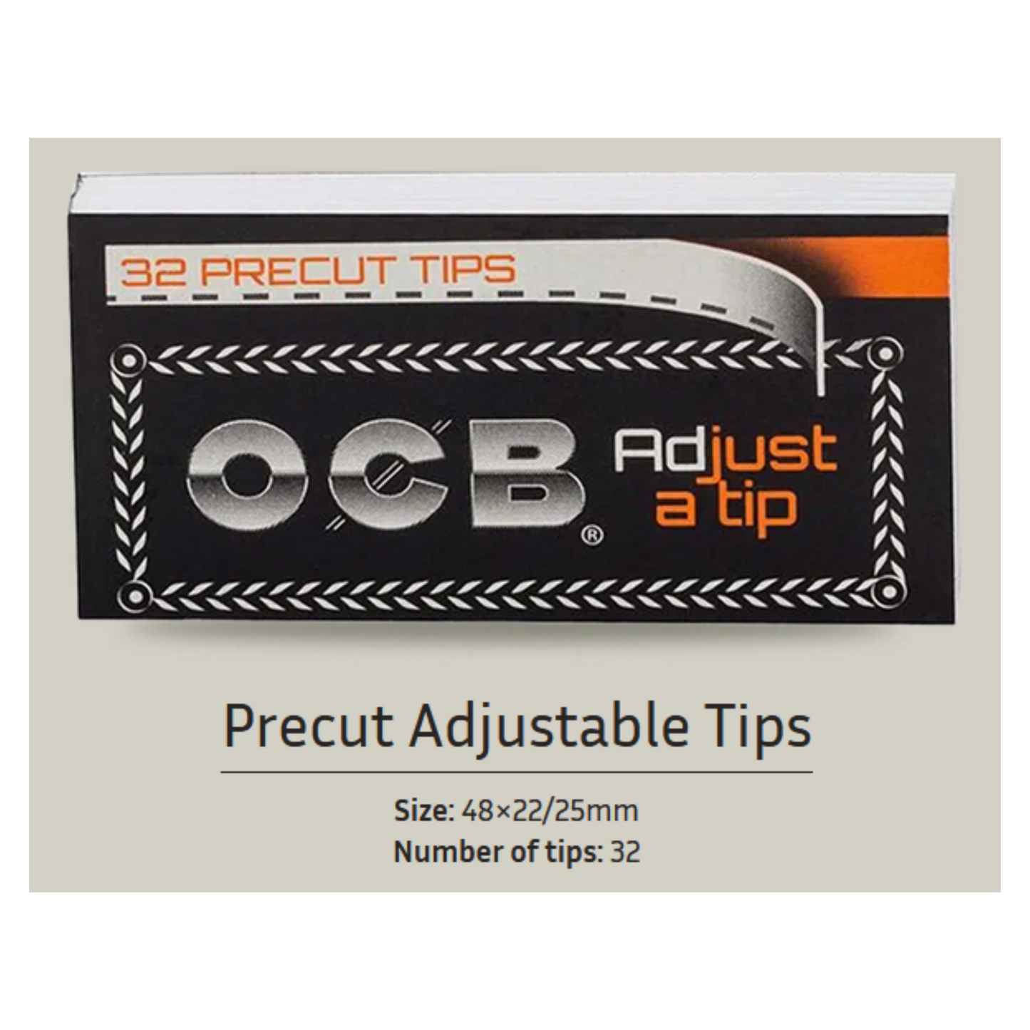 OCB Precut Adjustable Tips