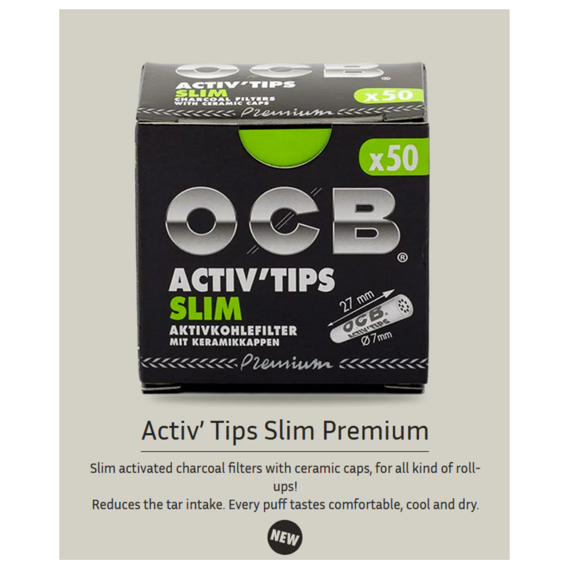 OCB Slim Active-Tips