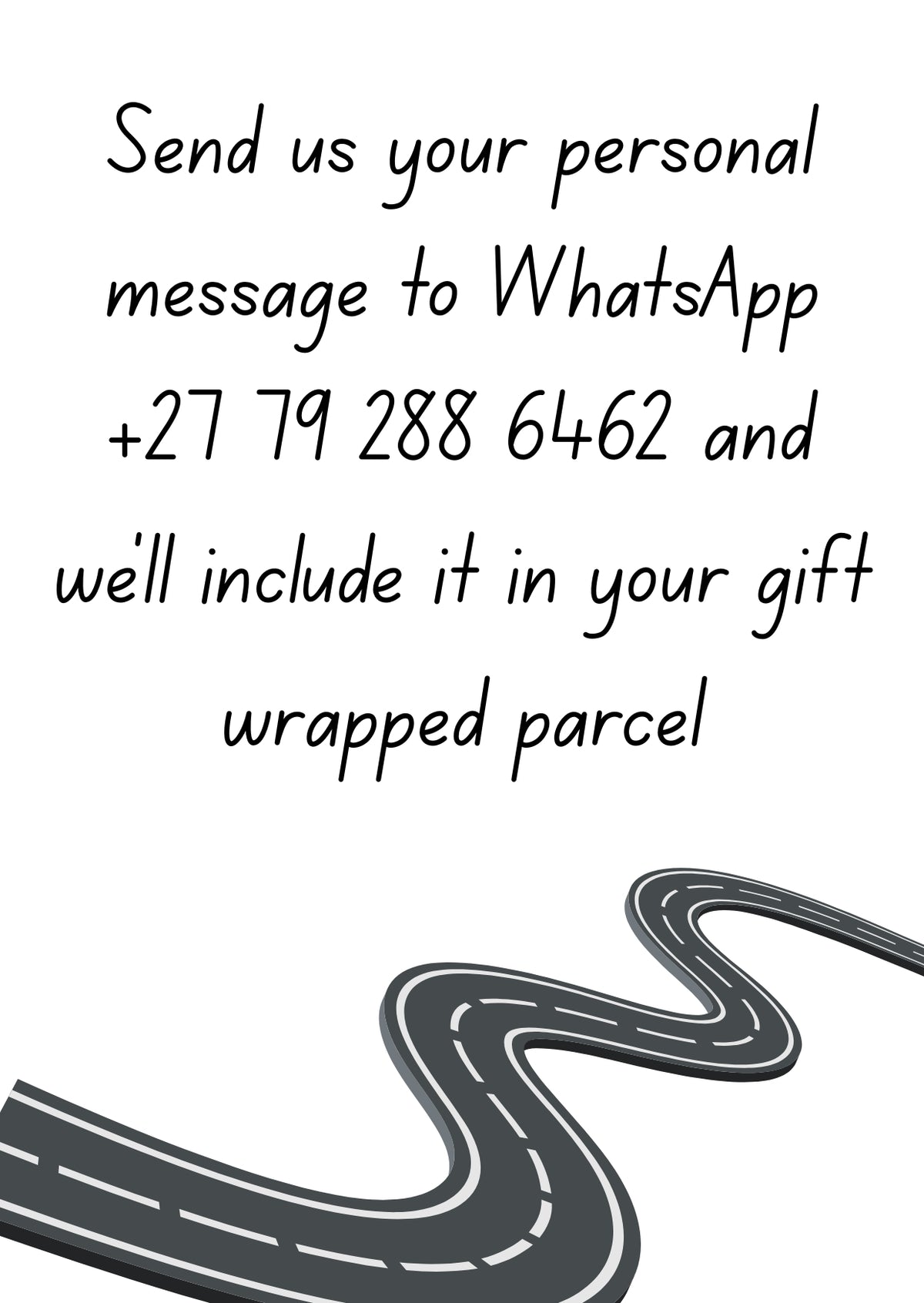 Personalised Message included in Gift Wrapping from Big Dog Steel