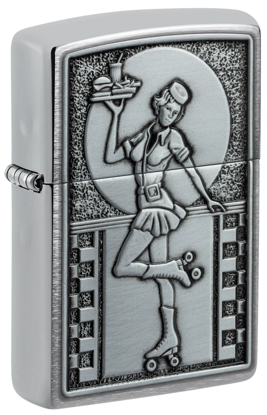 Roller Waitress Zippo