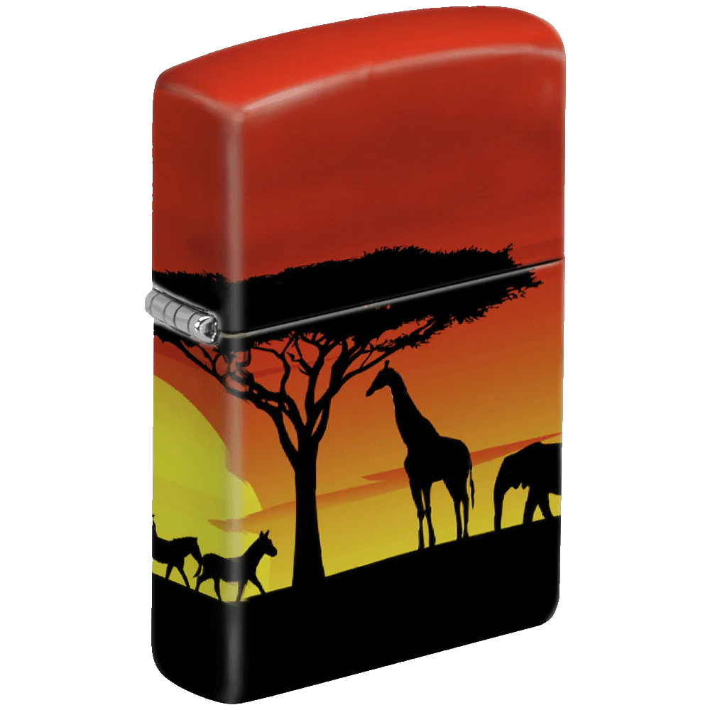 Safari Sunset Zippo