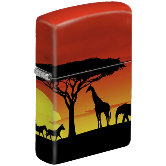 Safari Sunset Zippo