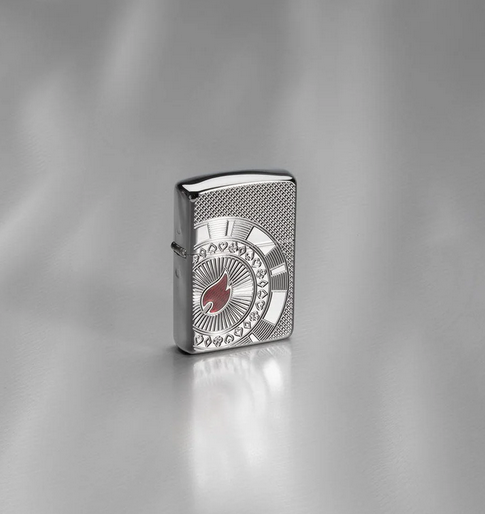 Armor Poker Chip Zippo