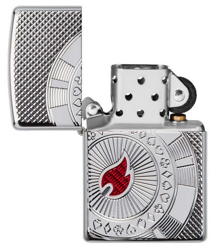 Armor Poker Chip Zippo