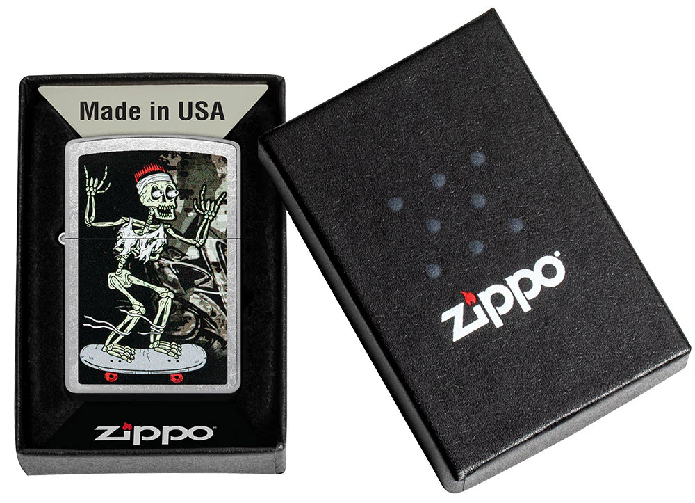 Skateboard Zippo