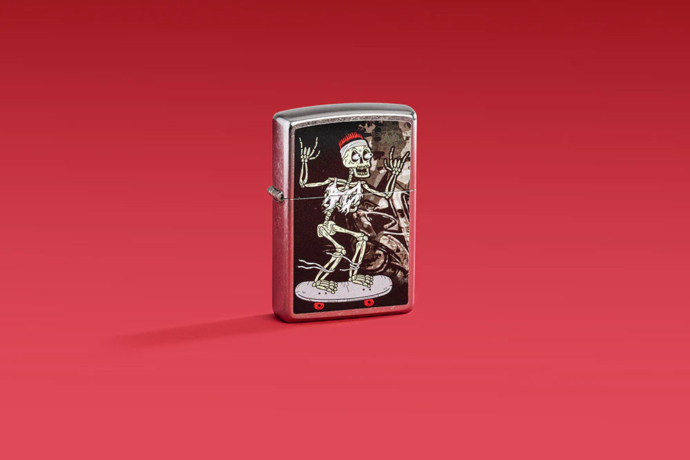 Skateboard Zippo