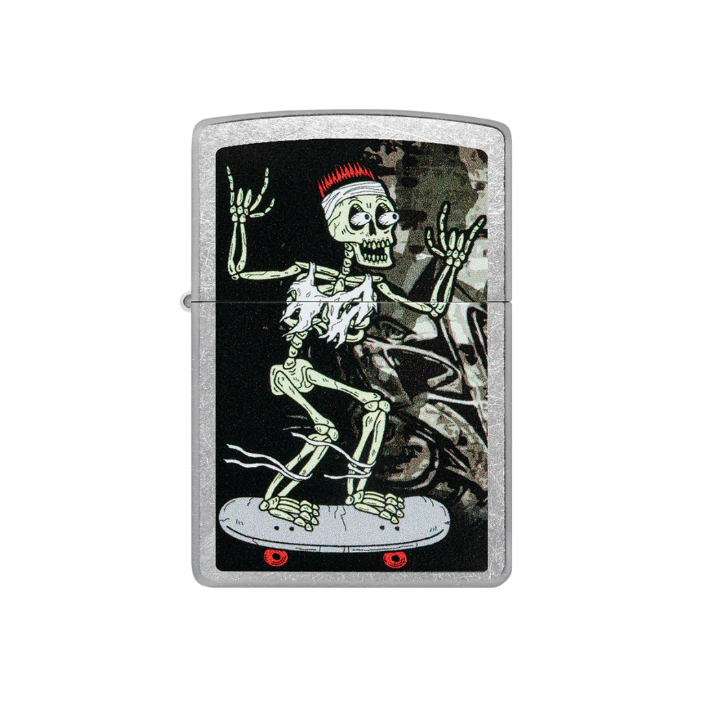 Skateboard Zippo