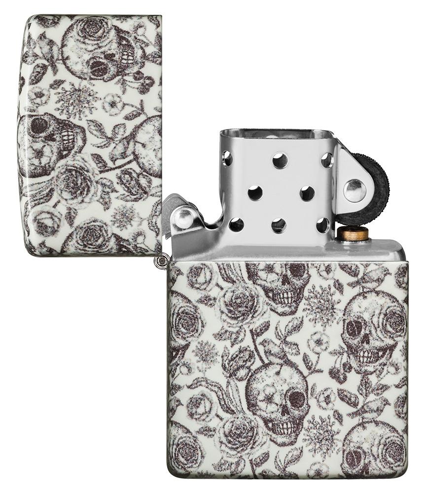 Glow in the Dark Skeleton Zippo