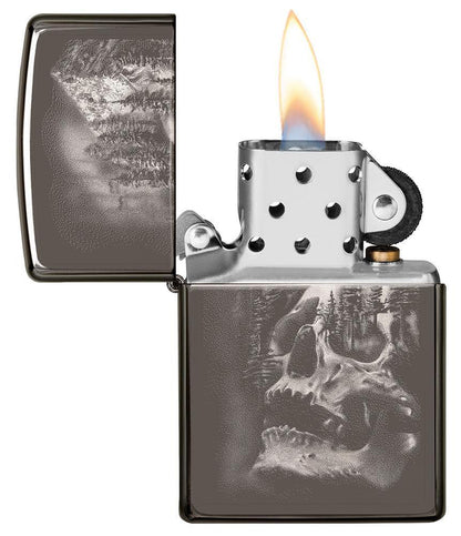 Skull Mountain Zippo