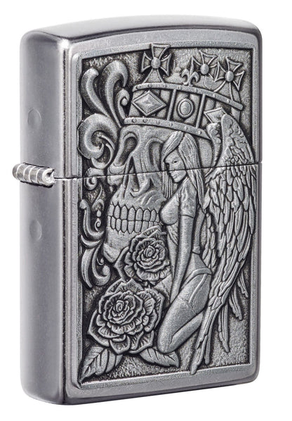 Skull and Angel Zippo