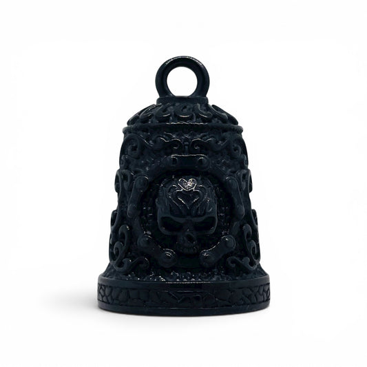 Biker Bell Shadow Skull Gremlin Guardian Bell in Stainless Steel