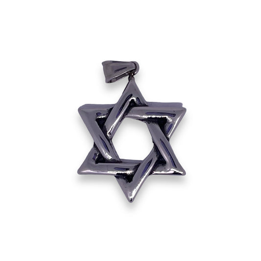 Star of David Pendant in Surgical Stainless Steel