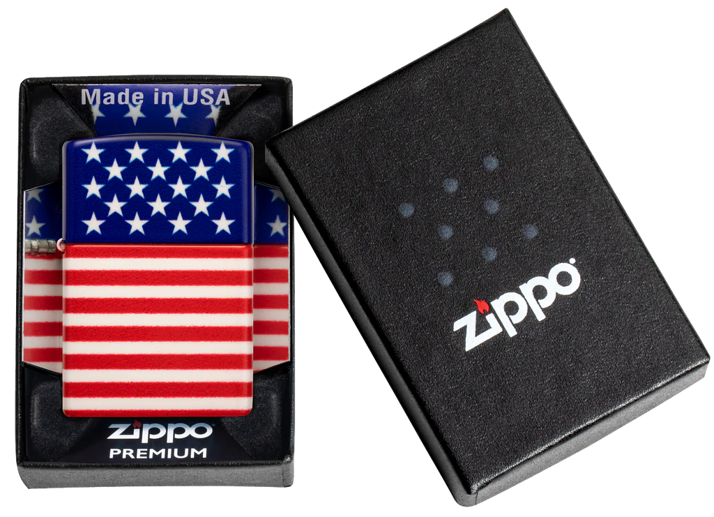 Stars and Stripes Flag Zippo