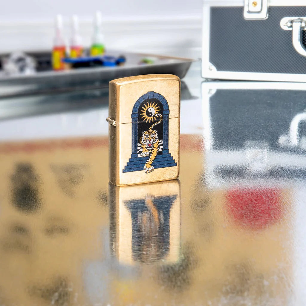 Tiger Tattoo Zippo