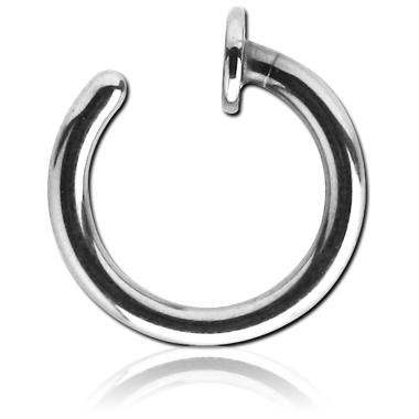 Open Nose Ring in Titanium