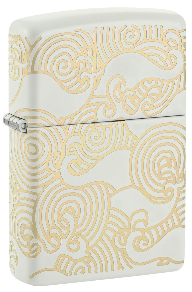 Waves Pattern Zippo