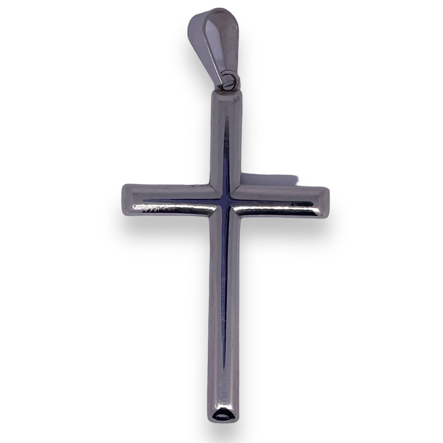 Way of Life Cross Pendant in Surgical Stainless Steel