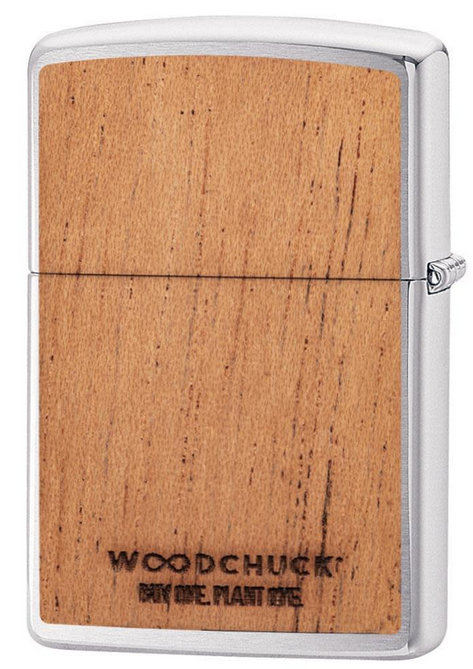 Woodchuck American Flag Zippo