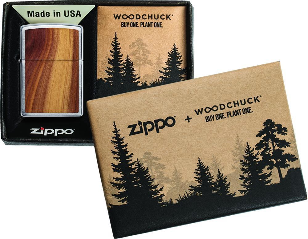 Woodchuck Cedar Zippo