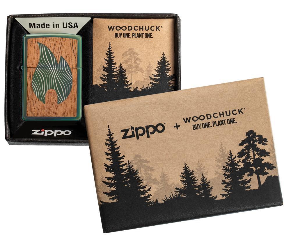 Woodchuck Large Flame Zippo