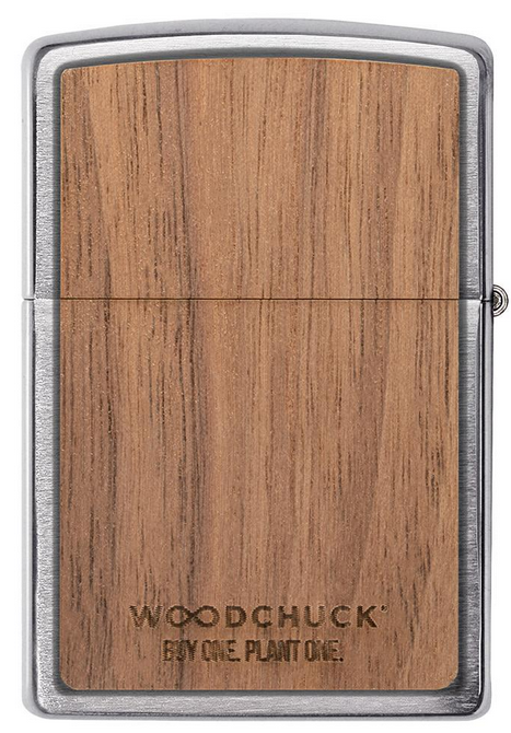 Woodchuck Walnut Leaves Zippo