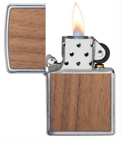 Woodchuck Walnut Zippo