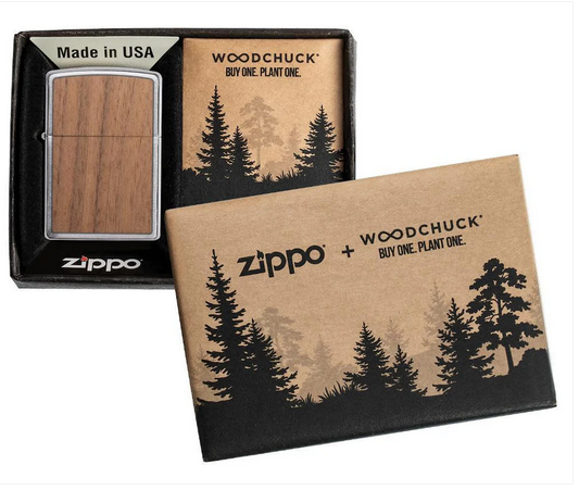 Woodchuck Walnut Zippo