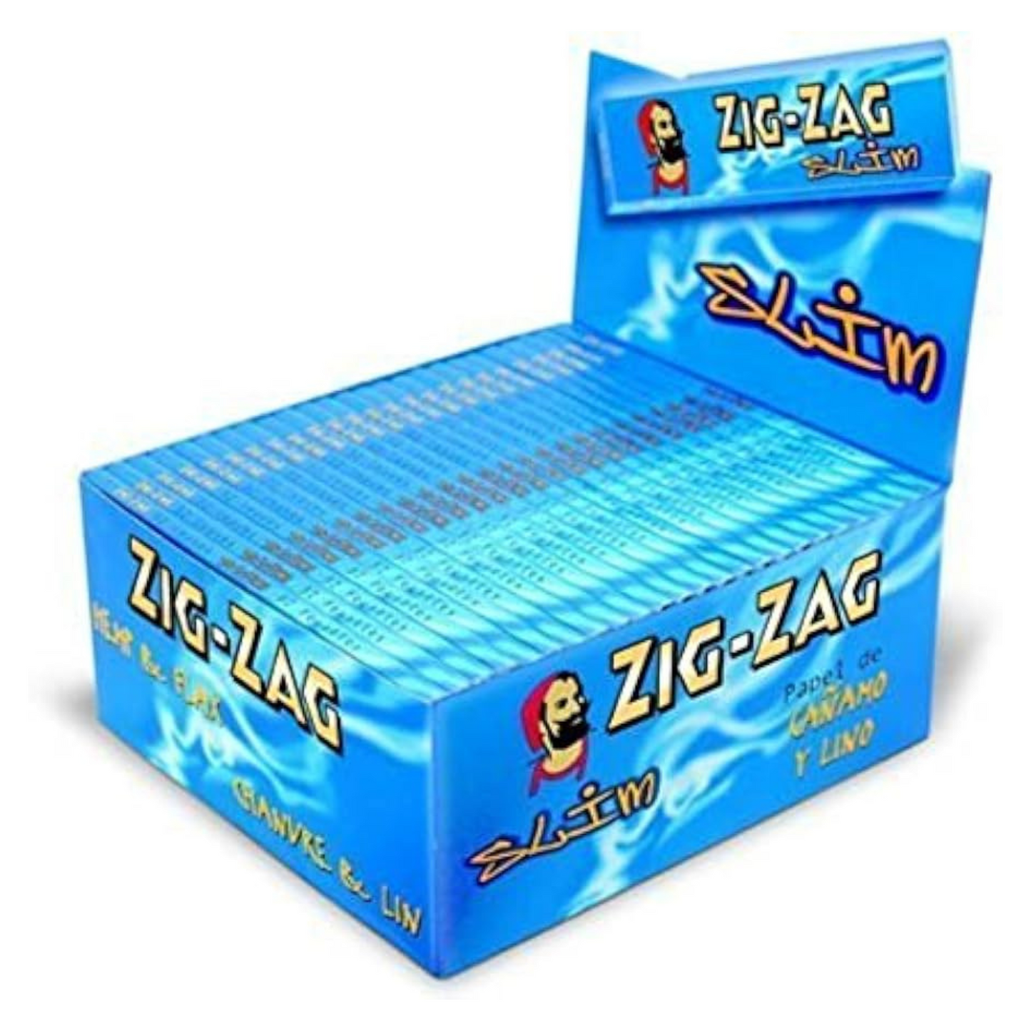 Zig-Zag Blue Slim Kingsize Rolling Papers